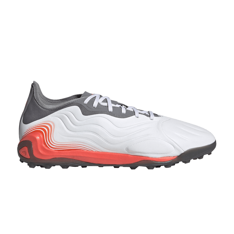 Adidas Copa Sense.1 TF 'White Solar Red' — Cloud White/Solar Red/Iron Metallic