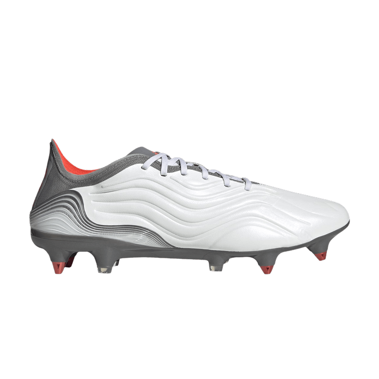 Adidas Copa Sense.1 SG 'White Solar Red' — Cloud White/Solar Red/Iron Metallic