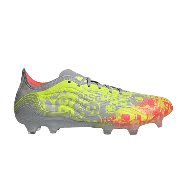Adidas Copa Sense.1 FG 'Numbersup' — Clear Onix/Cloud White/Solar Yellow