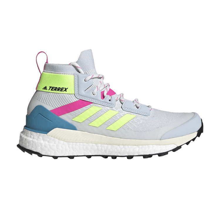 Adidas Wmns Terrex Free Hiker Primeblue 'Halo Blue Yellow Screaming Pink' — Halo Blue/Hi-Res Yellow/Screaming Pink