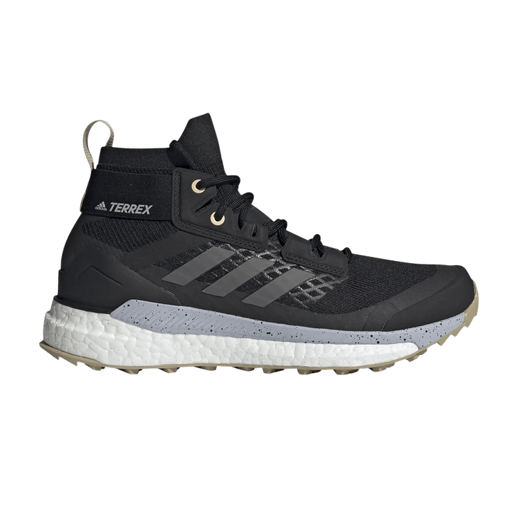 adidas Wmns Terrex Free Hiker Primeblue 'Black Savanna' — Core Black/Grey Four/Savanna