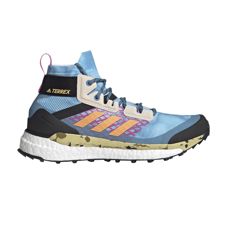 Adidas Wmns Terrex Free Hiker Primeblue 'Hazy Sky Orange' — Hazy Sky/Hazy Orange/Screaming Pink