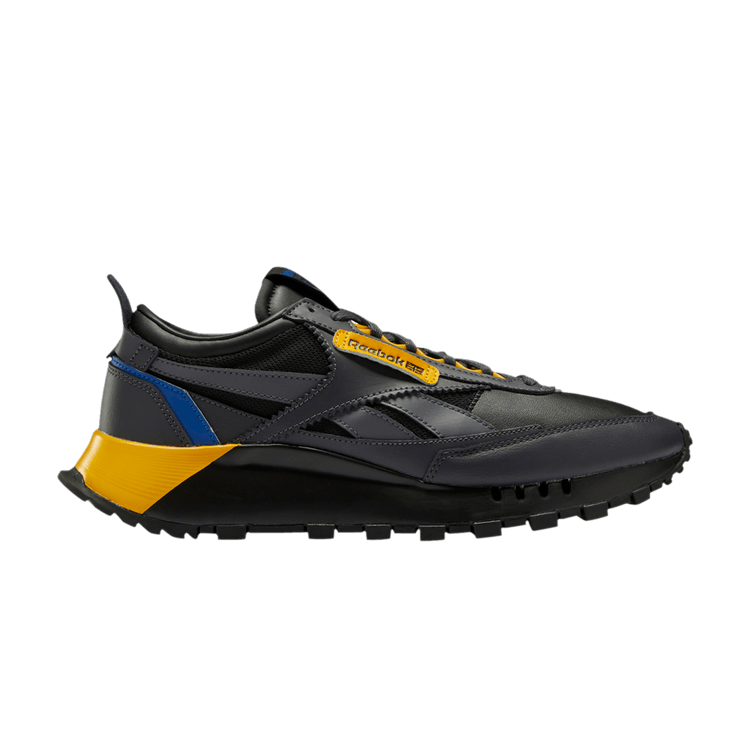 Reebok Wmns Classic Leather Legacy 'Black Collegiate Gold' — Soft Black/Black/Collegiate Gold