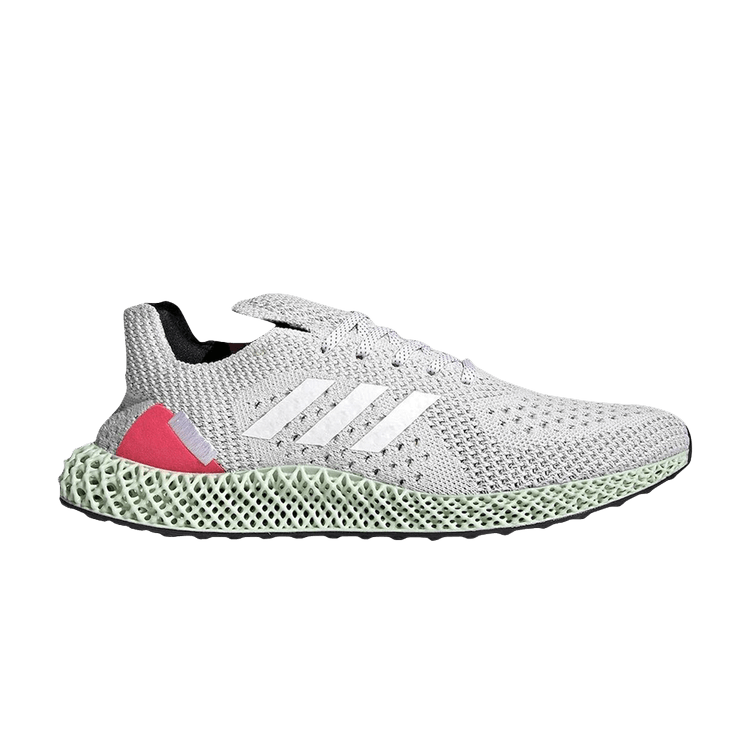 Adidas 4D Runner 'Crystal White Pink' — Crystal White/Cloud White/Super Pink