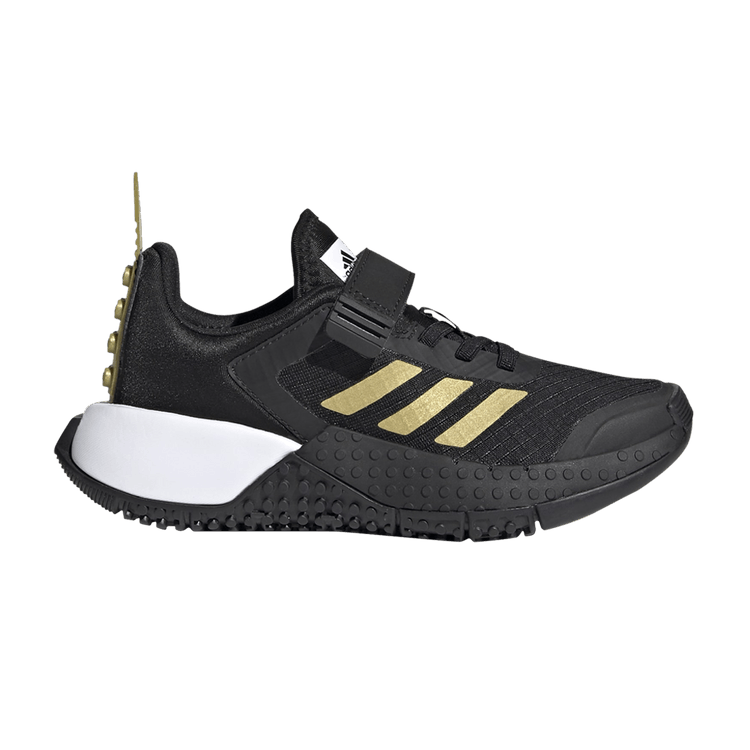 LEGO x adidas Sport Little Kid 'Black Gold Metallic' — Core Black/Gold Metallic/Cloud White