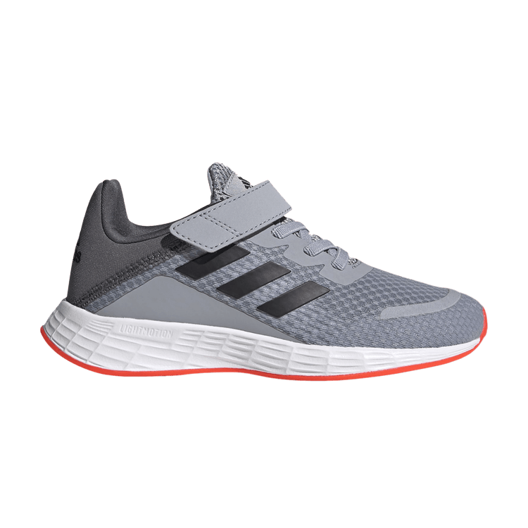 Adidas Duramo SL J 'Halo Silver Black' — Halo Silver/Core Black/Solar Red