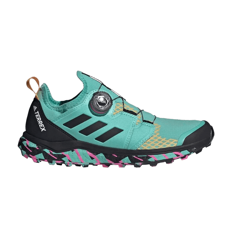 Adidas Wmns Terrex Agravic BOA 'Acid Mint' — Acid Mint/Core Black/Screaming Pink