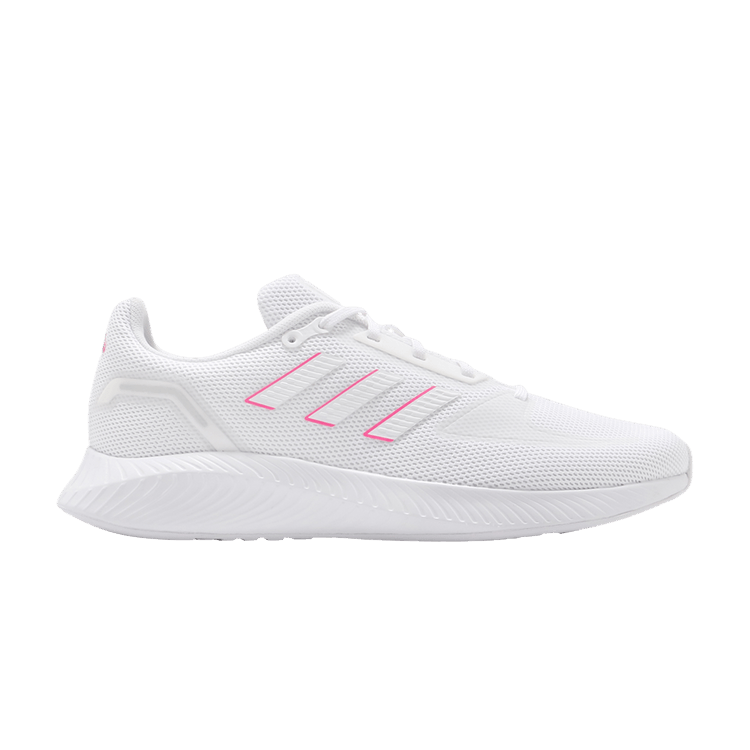Adidas Wmns Runfalcon 2.0 'White Screaming Pink' — Cloud White/Cloud White/Screaming Pink