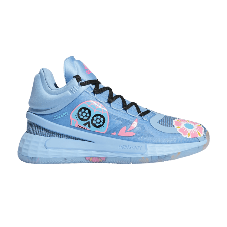adidas D Rose 11 'Day of the Dead' — Team Light Blue/Semi Solar Pink/Core Black