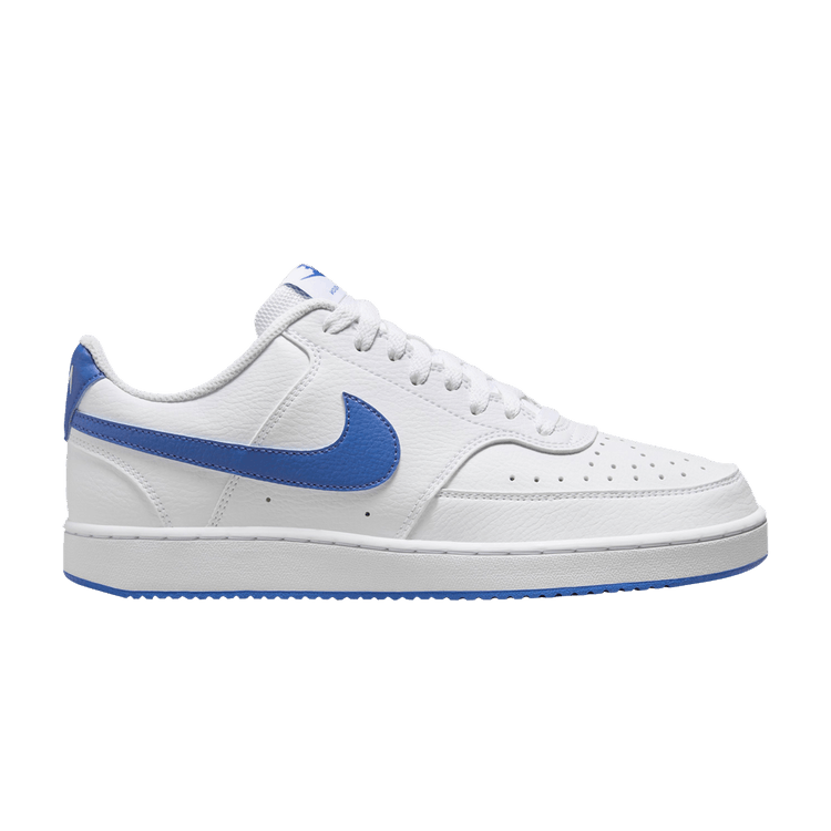 Nike Court Vision Low 'White Royal Blue' — White/White/Royal Blue
