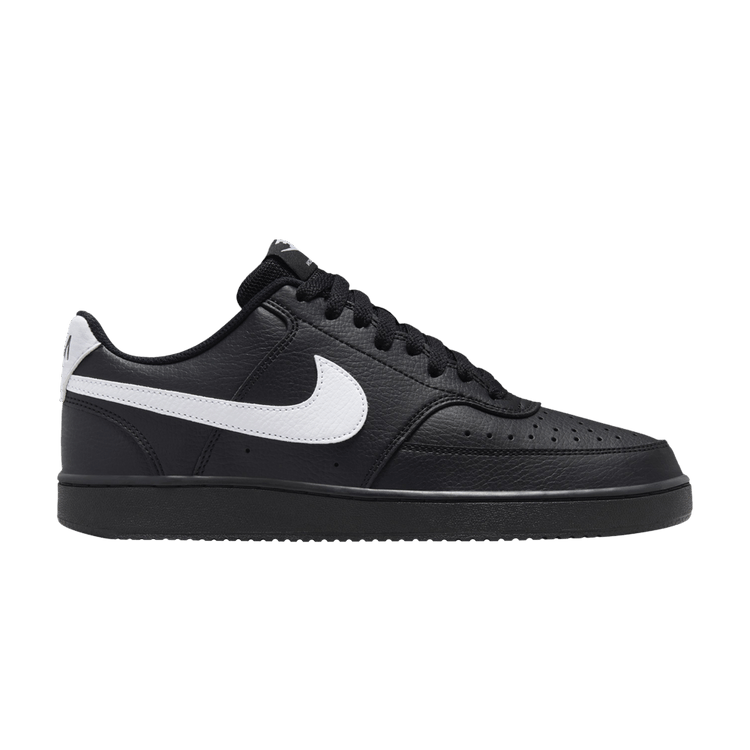 Nike Court Vision Low 'Black White' — Black/Black/White