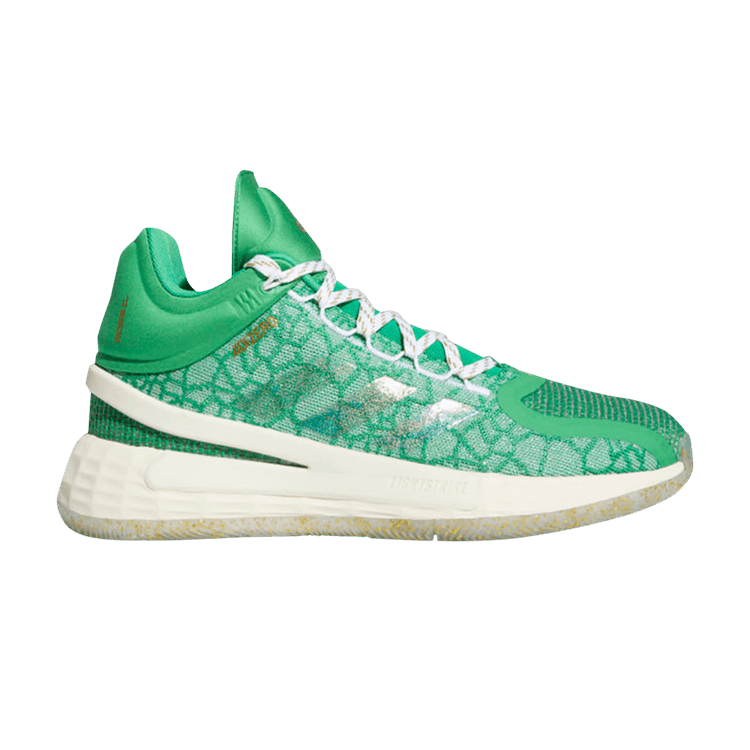 Adidas D Rose 11 'Christmas Pack' — Vivid Green/Gold Metallic/Cream White