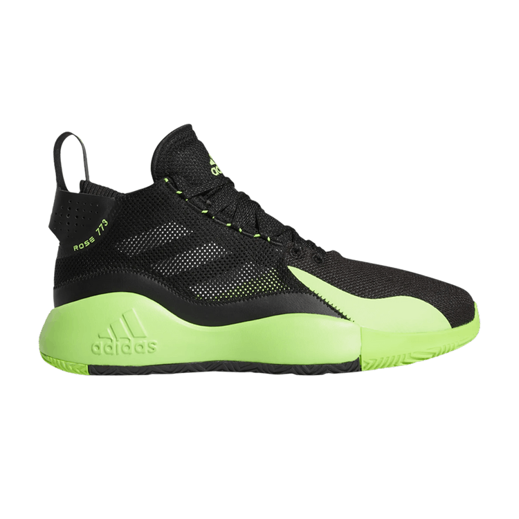 Adidas D Rose 773 2020 'Black Team Solar Green' — Core Black/Team Solar Green/Grey Six