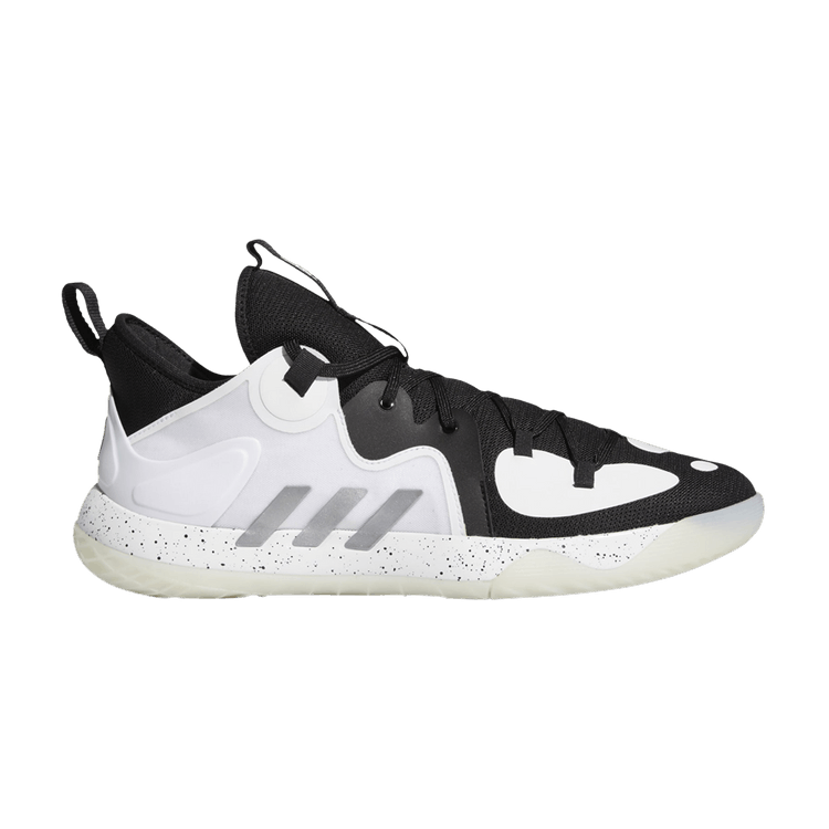 Adidas Harden Stepback 2 'Black White' — Core Black/Silver Metallic/Cloud White