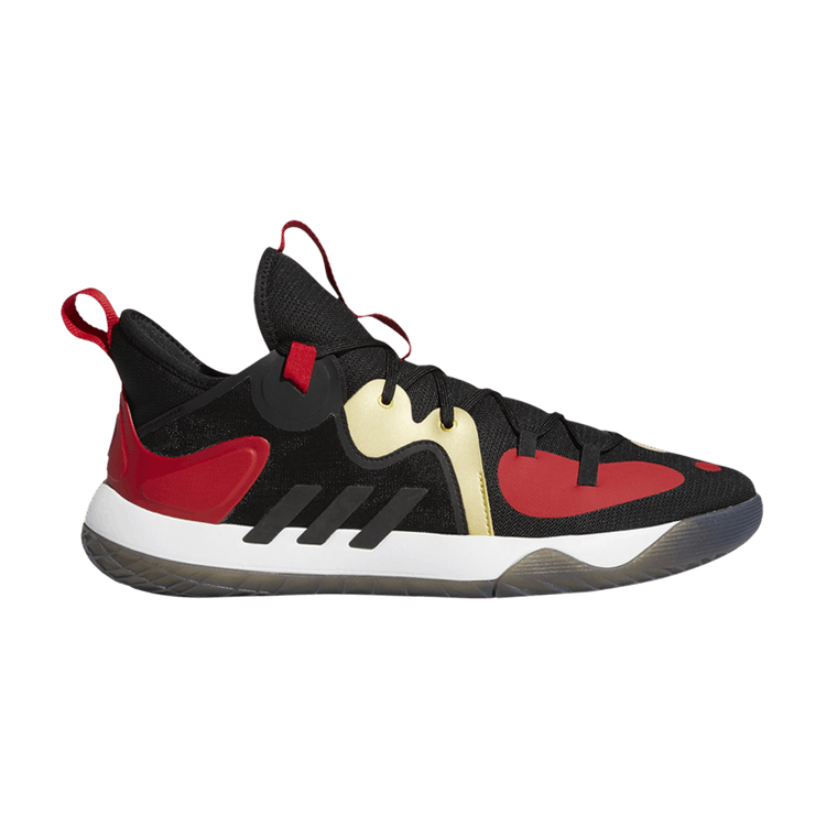 Adidas Harden Stepback 2 'Chinese New Year' — Core Black/Gold Metallic/Scarlet