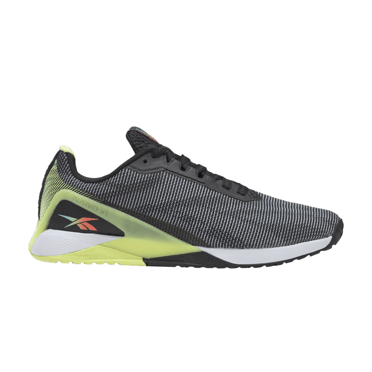 Reebok Wmns Nano X1 Grit 'Black Energy Glow' — Black/Energy Glow/Digital Glow