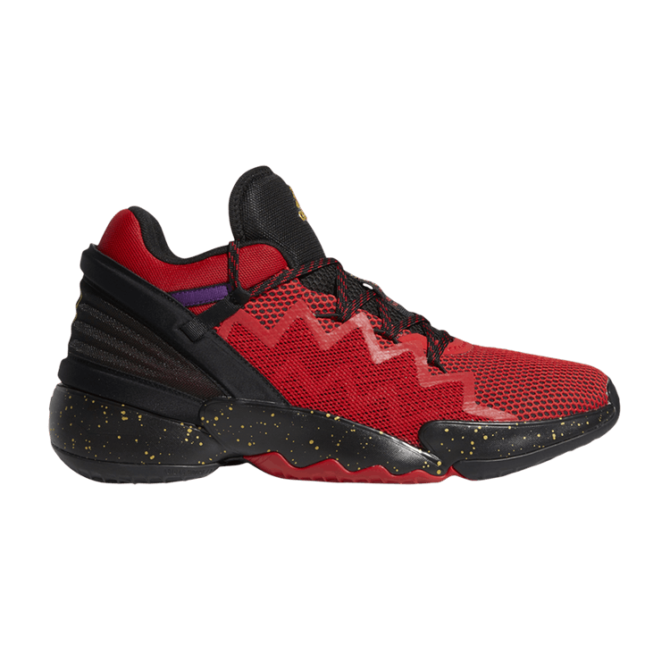 Adidas D.O.N. Issue #2 GCA 'Chinese New Year' — Core Black/Scarlet/Gold Metallic