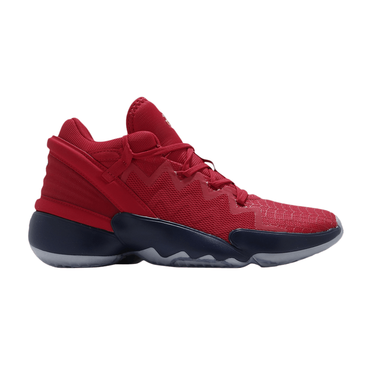 Marvel x adidas D.O.N. Issue #2 GCA 'Scarlet Team Navy' — Scarlet/Team Navy/Gold Metallic