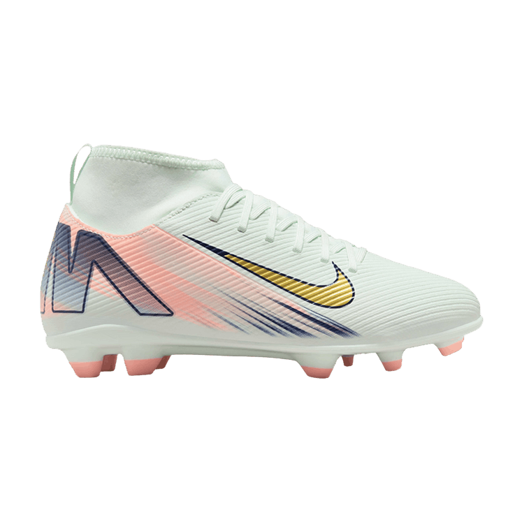 Nike Mercurial Superfly 10 Club MG GS 'Dream Speed 9 Pack' — Barely Green/Crimson Pulse/Metallic Gold Coin