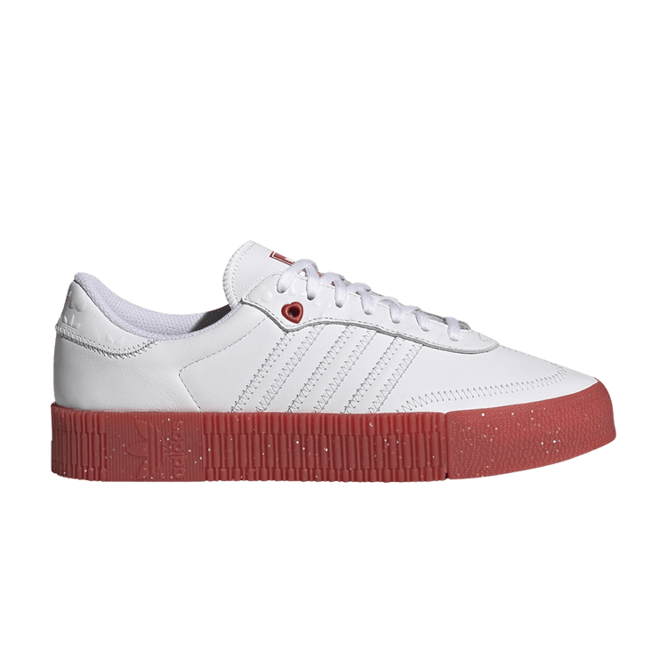 adidas Wmns Sambarose 'White Scarlet' — Cloud White/Scarlet/Core Black