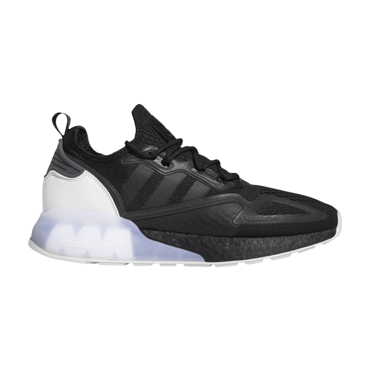 Adidas ZX 2K Boost 'Black White' — Core Black/Core Black/Cloud White