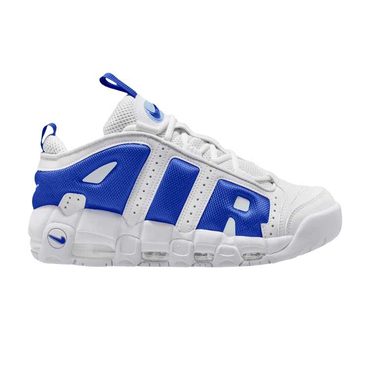 Nike Air More Uptempo Low 'White Hyper Royal' — White/Hyper Royal/Psychic Blue