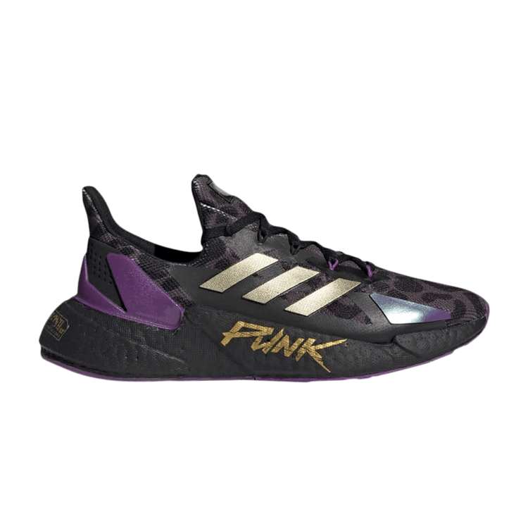 Cyberpunk 2077 x adidas X9000L4 'Black Metallic Gold' — Core Black/Gold Metallic/Carbon