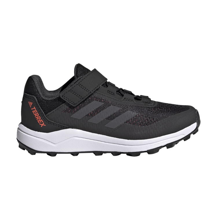 Adidas Terrex Agravic Flow Primegreen J 'Black Solid Grey' — Core Black/Dgh Solid Grey/Solar Red