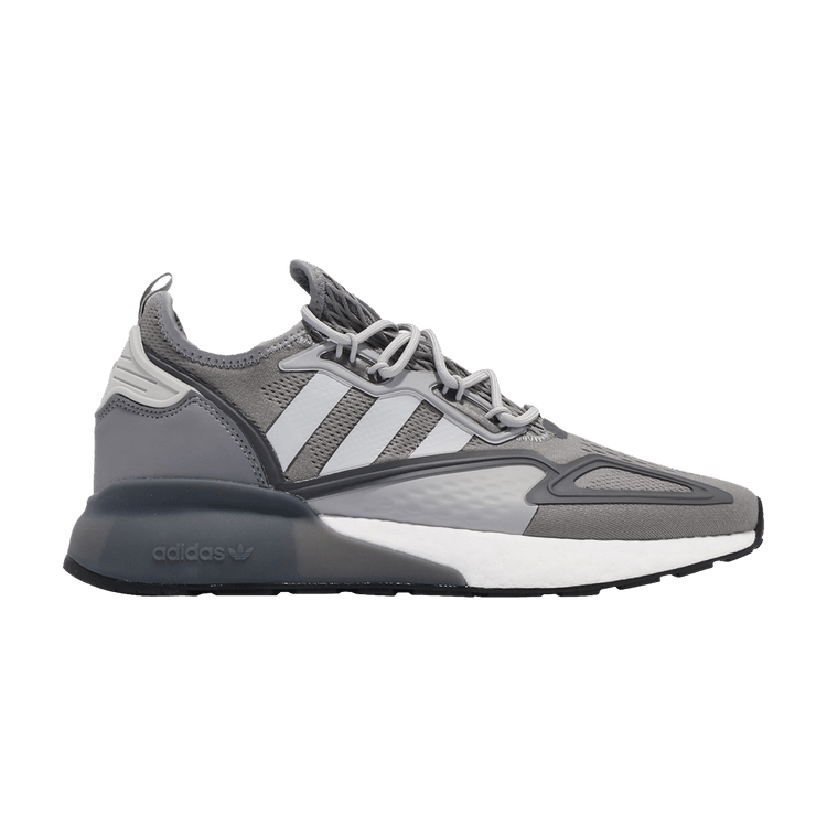 Adidas ZX 2K Boost 'Grey Reflective' — Grey Three/White/Grey Five