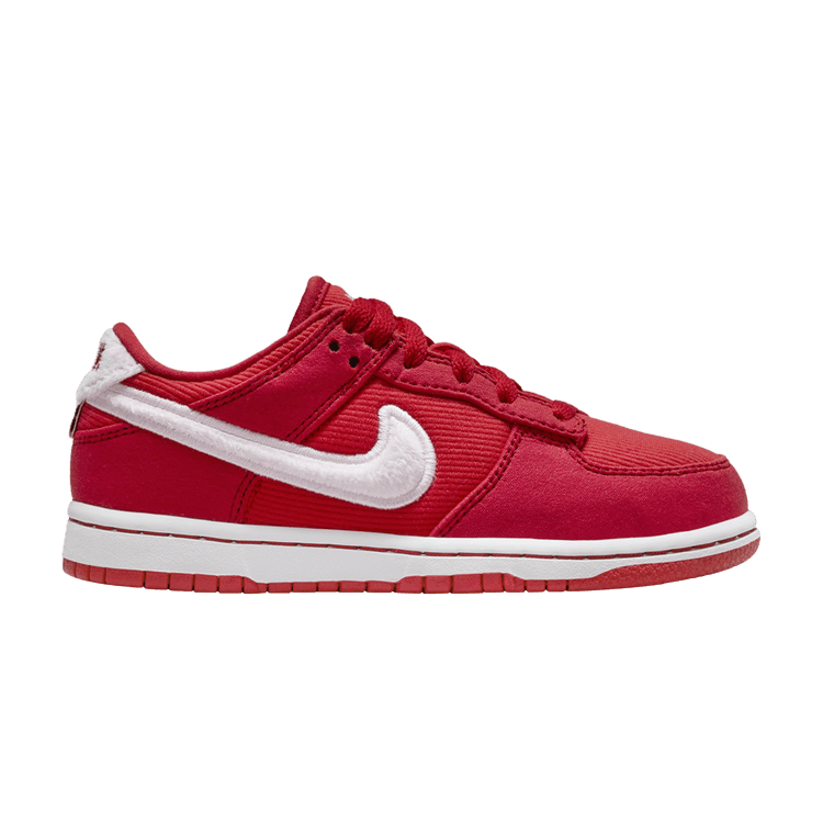 Nike Dunk Low PS 'Valentine's Day 2024' — Fire Red/Pink Foam/Light Crimson/White/Team Red
