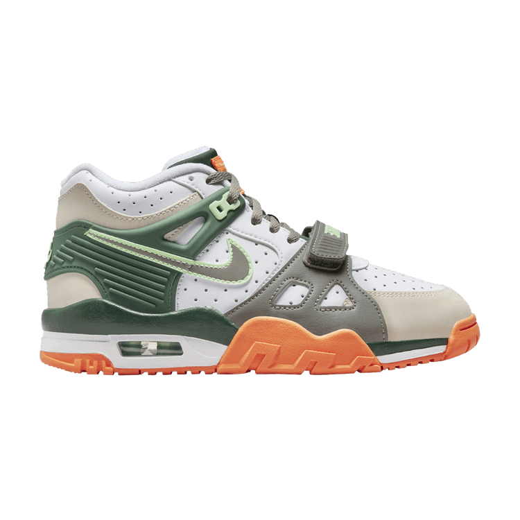 Nike Air Trainer 3 GS 'Miami Hurricanes' — Fir/Light Orewood Brown/White/Flat Pewter