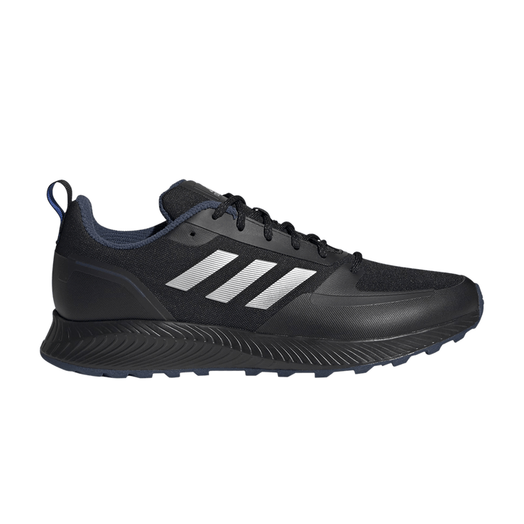 Adidas Runfalcon 2.0 TR 'Black Crew Navy' — Core Black/Silver Metallic/Crew Navy