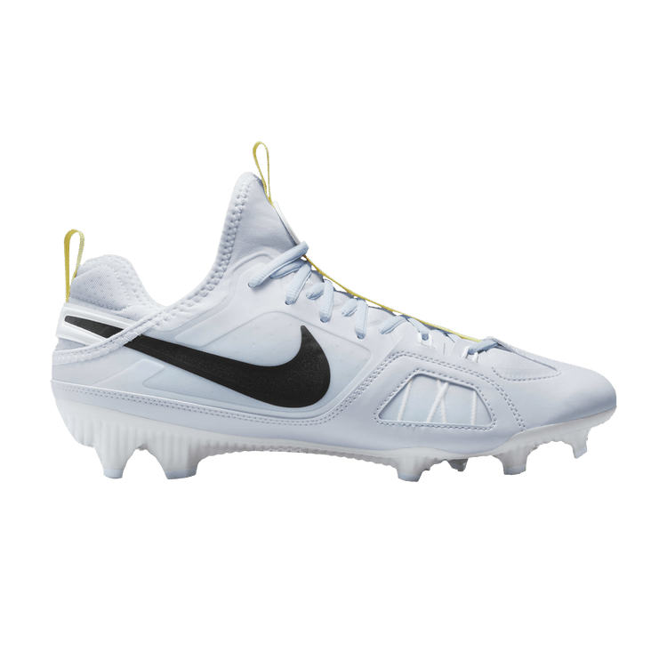 Nike Huarache 9 Varsity LAX SE 'Football Grey Black' Sample — Football Grey/White/Luminous Green/Black