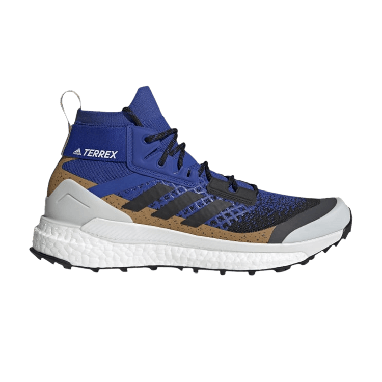 Adidas Terrex Free Hiker Primeblue 'Bold Blue Black' — Core Black/Core Black/Bold Blue