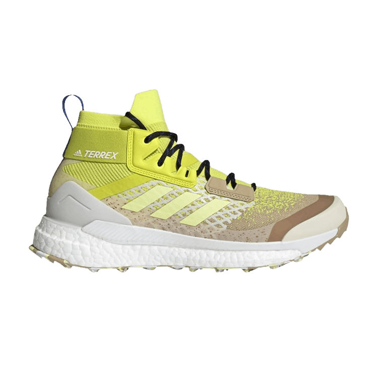 Adidas Terrex Free Hiker Primeblue 'Pulse Yellow Beige Tone' — Beige Tone/Pulse Yellow/Acid Yellow
