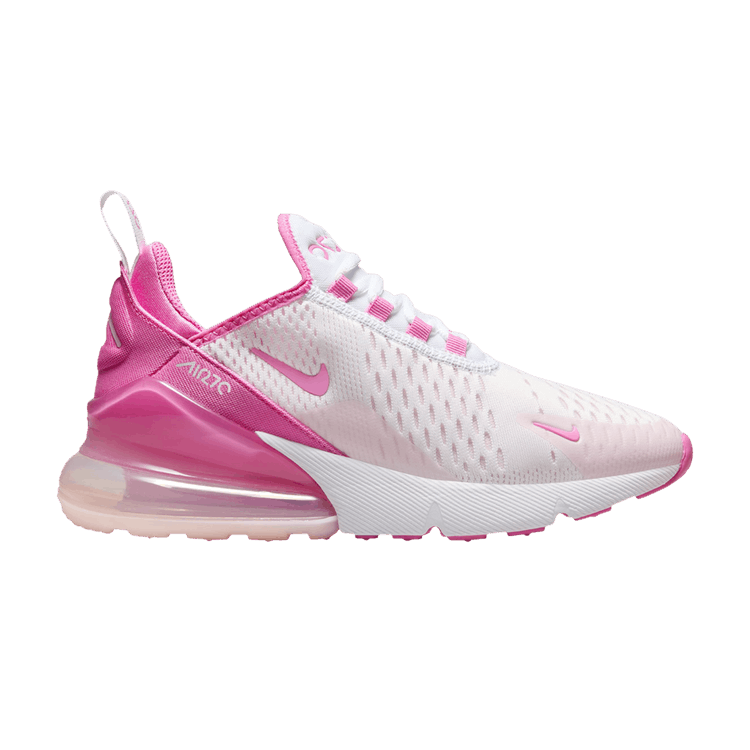Nike Air Max 270 GS 'White Pink Foam' — White/Pink Foam/Playful Pink