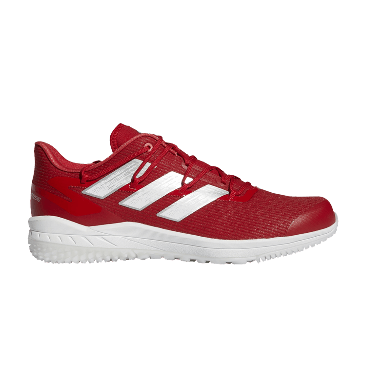 Adidas Adizero Afterburner 8 TF 'Team Collegiate Red' — Team Collegiate Red/Silver Metallic/Cloud White