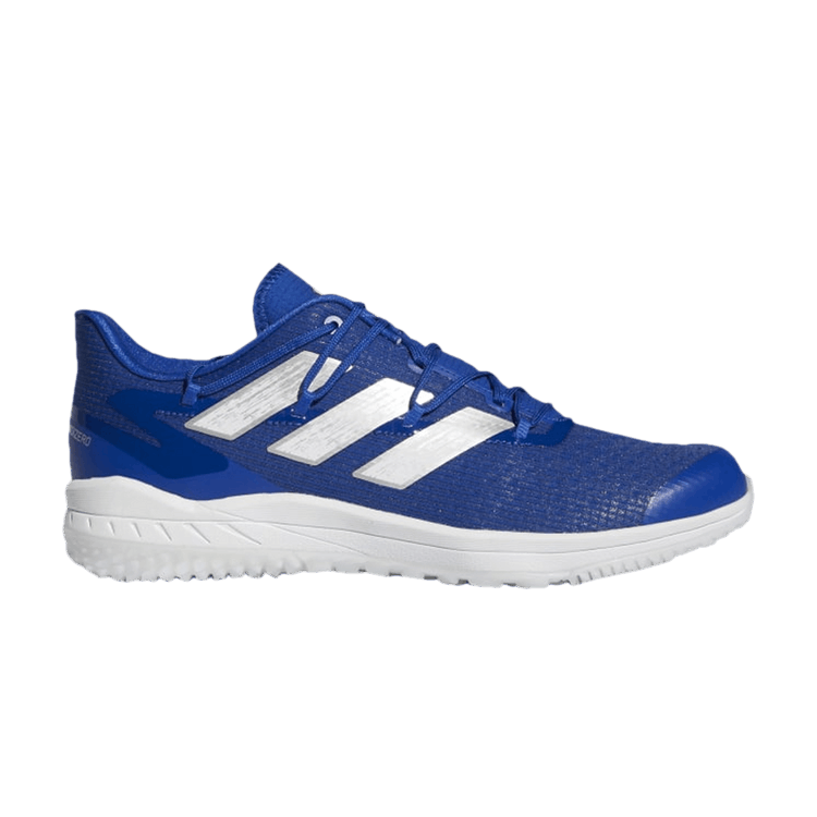 Adidas Adizero Afterburner 8 TF 'Royal Blue' — Royal Blue/Silver Metallic/Cloud White