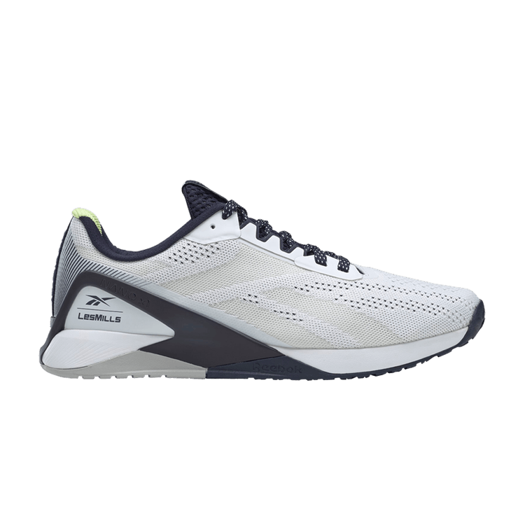 Les Mills x Reebok Nano X1 'White Vector Navy' — White/Vector Navy/Pure Grey 3
