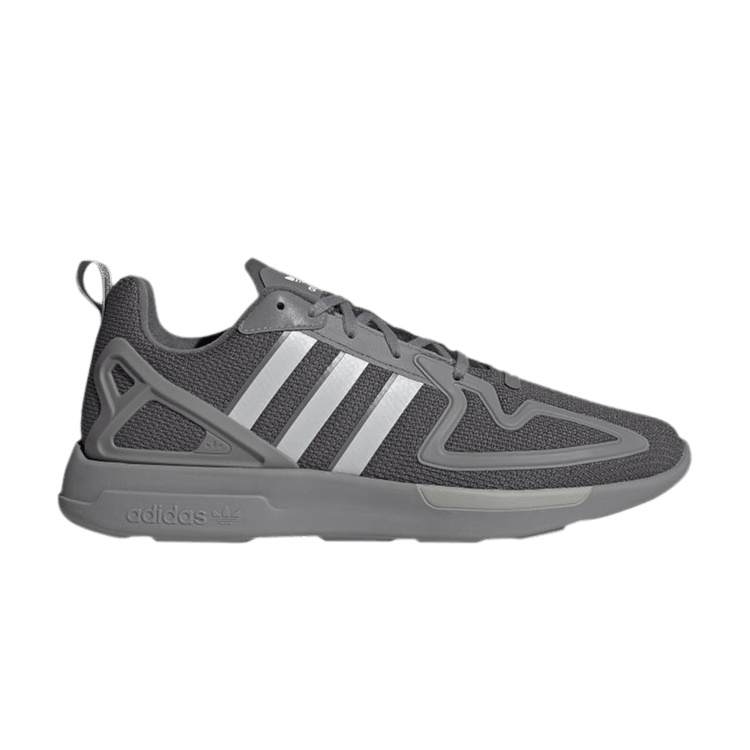 Adidas ZX 2K Flux 'Grey Off White' — Grey/ Off White/Grey