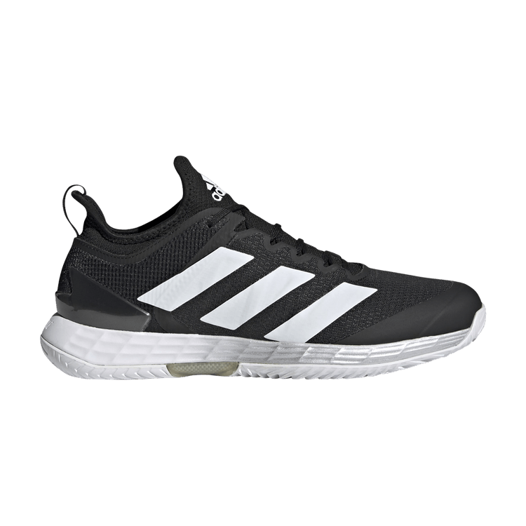 Adidas Adizero Ubersonic 4 'Black White' — Core Black/Cloud White/Silver Metallic