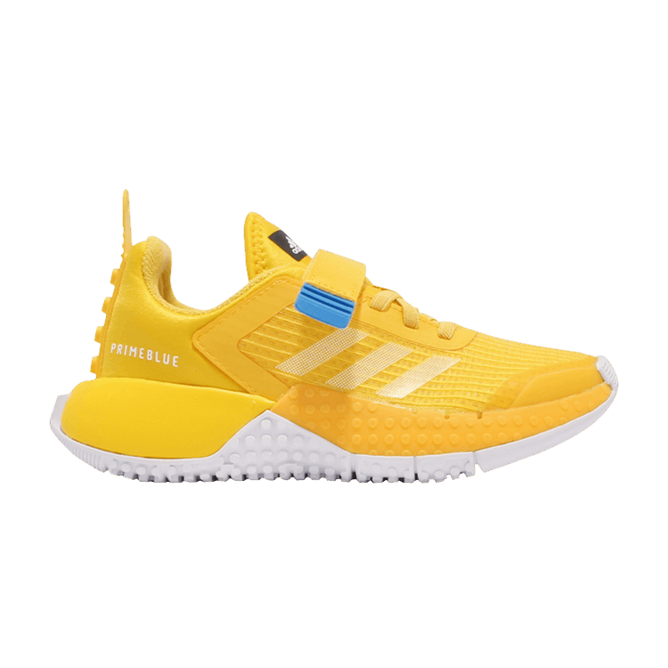 LEGO x adidas Sport J 'Equipment Yellow' — Equipment Yellow/Cloud White/Shock Blue