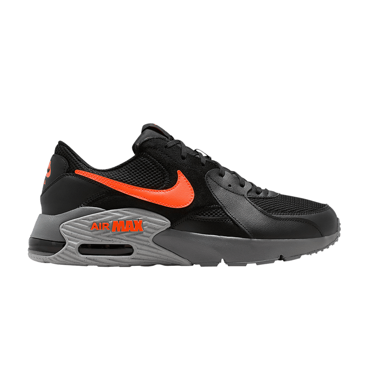 Nike Air Max Excee 'Black Smoke Grey Hyper Crimson' — Black/Smoke Grey/Light Smoke Grey/Hyper Crimson