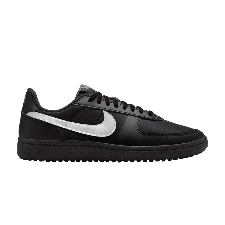 Nike Wmns Field General 82 'Black Metallic Silver' — Black/Black/Metallic Silver