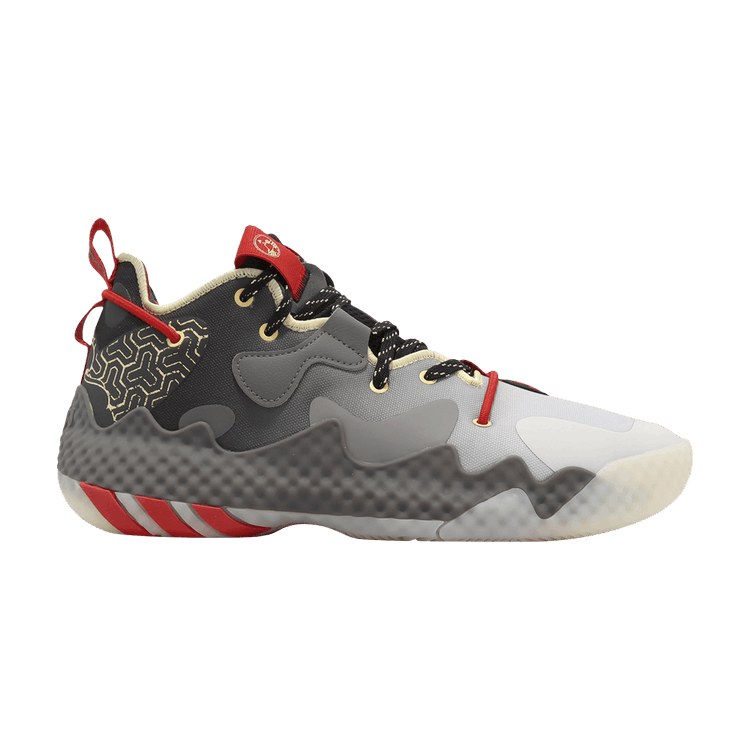 Adidas Harden Vol. 6 'Tang Dynasty - Ode To Gallantry' — Core Black/Vivid Red/Almost Yellow