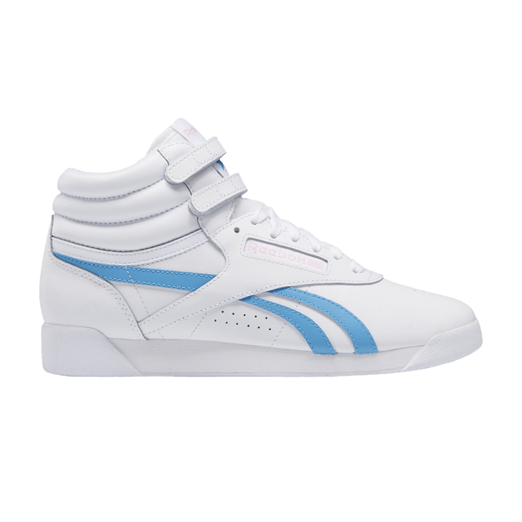 Reebok Wmns Freestyle High 'My Name Is - Radiant Aqua' — Footwear White/Pink Glow/Radiant Aqua