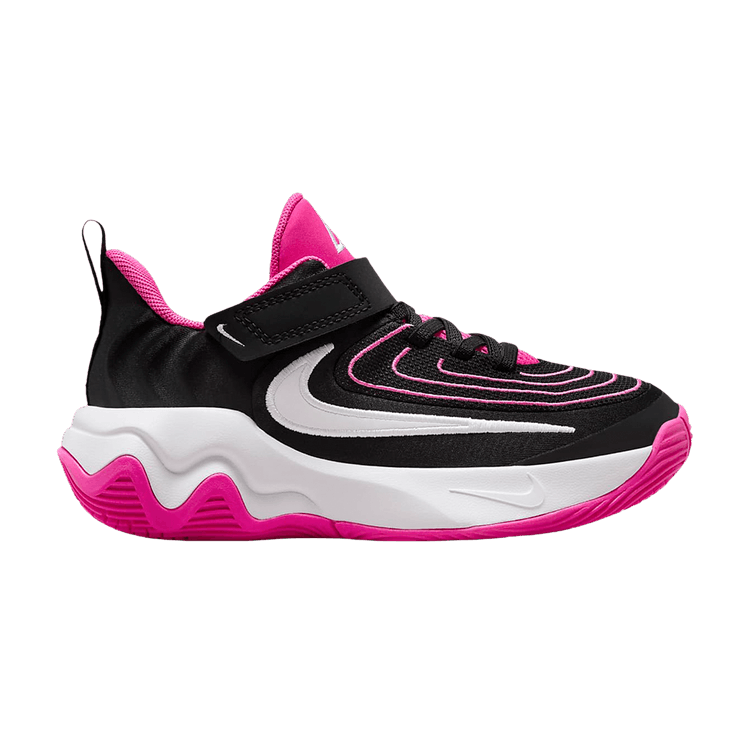 Nike Giannis Immortality 4 PS 'Black Laser Fuchsia' — Black/Laser Fuchsia/White