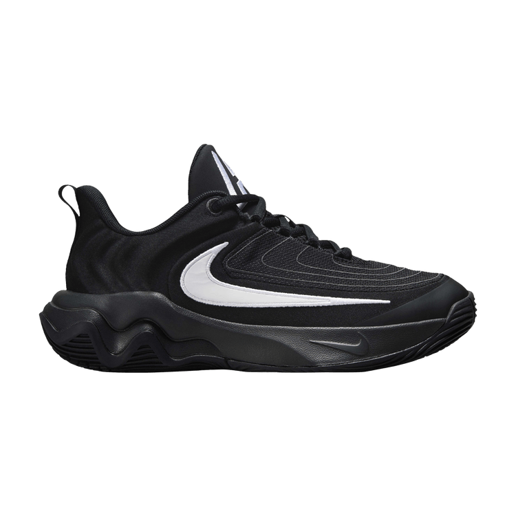 Nike Giannis Immortality 4 GS 'Black' — Black/White/Dark Smoke Grey