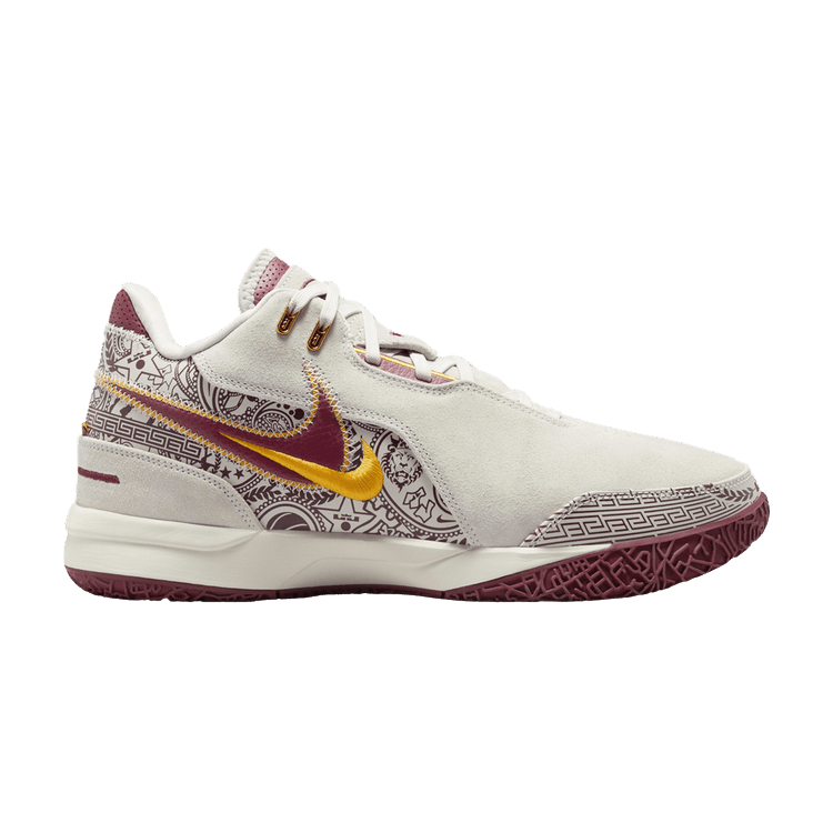 Nike Zoom LeBron NXXT Gen AMPD 'Cavaliers' — Light Bone/Team Crimson/University Gold