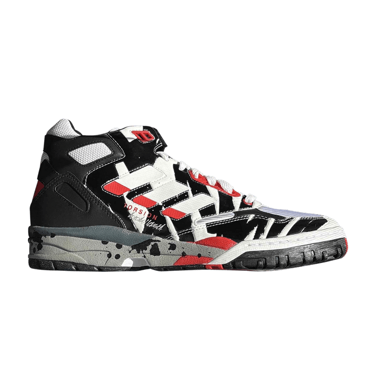 Slick x adidas Torsion Artillery Mid 'White Black Poppy Red' — Running White/Black/Poppy Red